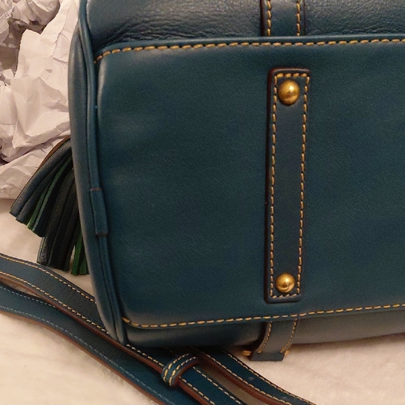 Dooney & Bourke Florentine Satchel In Demin (Large) - Picture 12 of 17